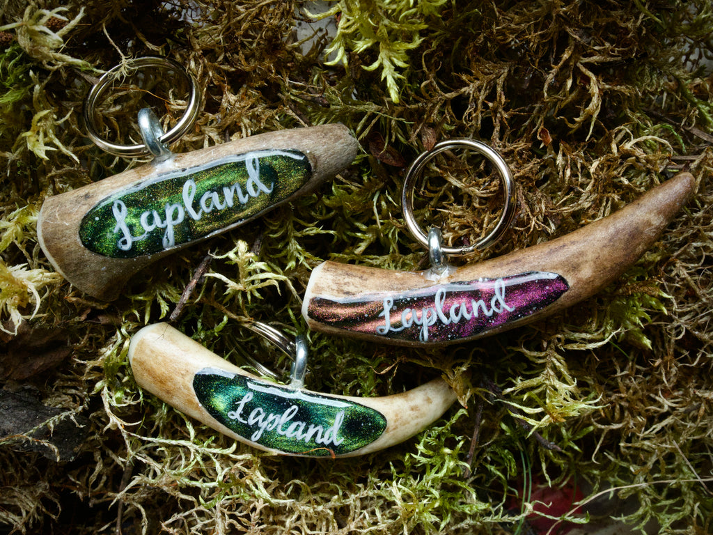 Antler Art Souvenirs from Lapland